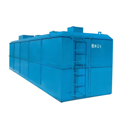 O aço carbono enterrou o hospital detalhado 10m3/H doméstico do equipamento do tratamento de esgotos de MBR