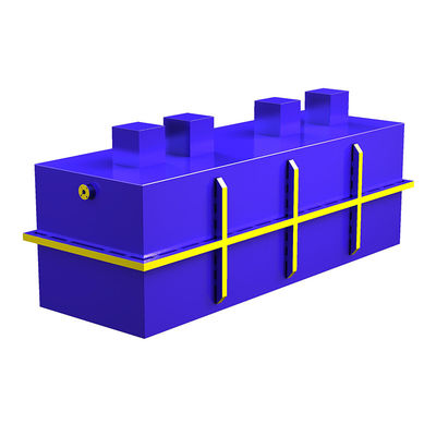 O aço carbono enterrou o hospital detalhado 10m3/H doméstico do equipamento do tratamento de esgotos de MBR