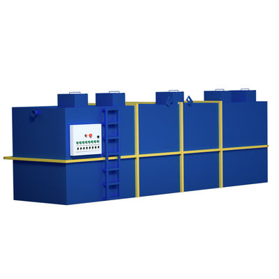 O aço carbono enterrou o hospital detalhado 10m3/H doméstico do equipamento do tratamento de esgotos de MBR