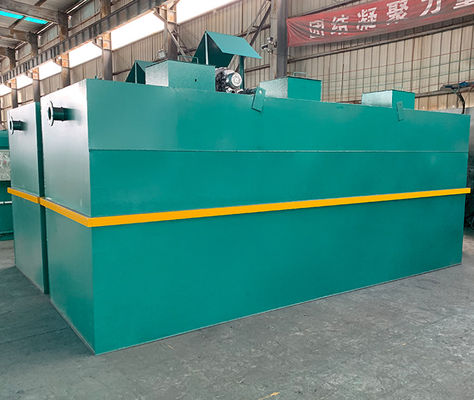 O aço carbono enterrou o hospital detalhado 10m3/H doméstico do equipamento do tratamento de esgotos de MBR