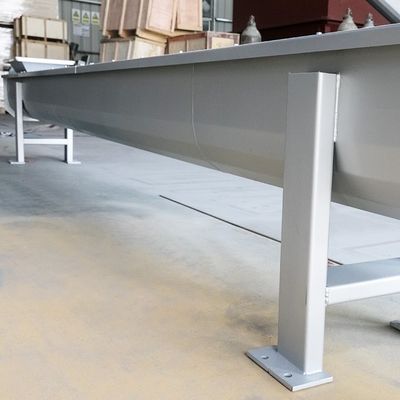 lama horizontal da grão do transporte de parafuso do aço carbono 5t/h que transporta o equipamento