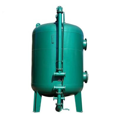 a multi areia de aço inoxidável de quartzo do filtro de meios 30m3/H ativou o filtro mecânico do carbono