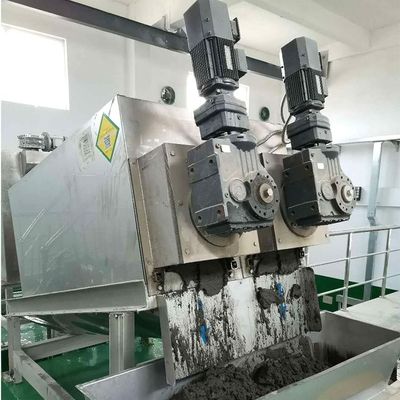 equipamento de secagem de secagem da lama da fábrica do alimento da máquina da lama 15m3/H espiral