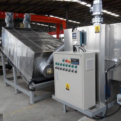 equipamento de secagem de secagem da lama da fábrica do alimento da máquina da lama 15m3/H espiral
