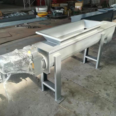 lama de aço inoxidável e cinza do transporte de parafuso 10t/h 304 shaftless que transportam o equipamento