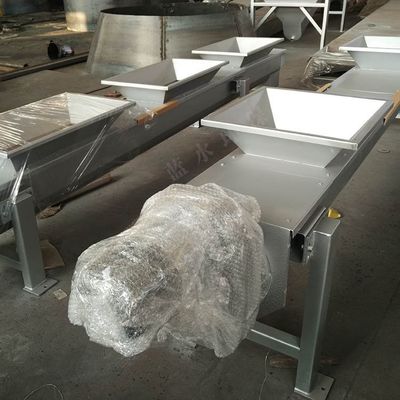 lama de aço inoxidável e cinza do transporte de parafuso 10t/h 304 shaftless que transportam o equipamento