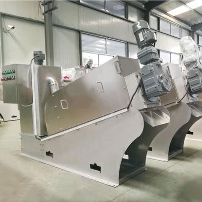 secagem de aço inoxidável de secagem da lama do limo de carvão da máquina da lama 12m3/H espiral