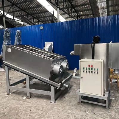 secagem de aço inoxidável de secagem da lama do limo de carvão da máquina da lama 12m3/H espiral