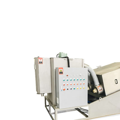 equipamento de secagem do tratamento da lama do estrume da exploração agrícola da máquina da lama 20m3/H espiral