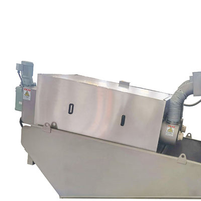 equipamento de secagem do tratamento da lama do estrume da exploração agrícola da máquina da lama 20m3/H espiral