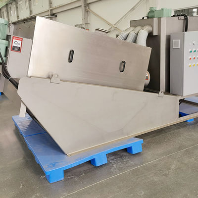 equipamento de secagem do tratamento da lama do estrume da exploração agrícola da máquina da lama 20m3/H espiral