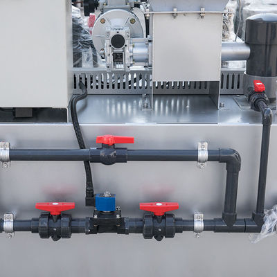 3000L/H sistema de dose automático SS para imprimir o tratamento de águas residuais de tingidura
