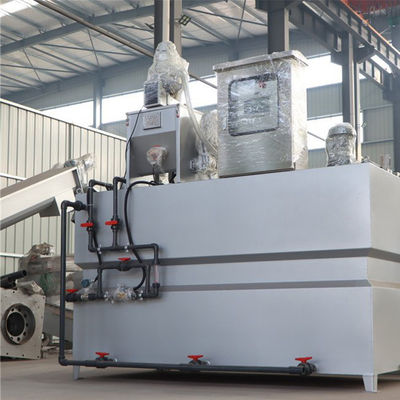 3000L/H sistema de dose automático SS para imprimir o tratamento de águas residuais de tingidura