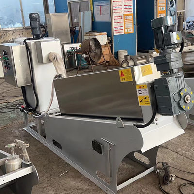 máquina de secagem da lama da imprensa de parafuso 50m3/H para o central química