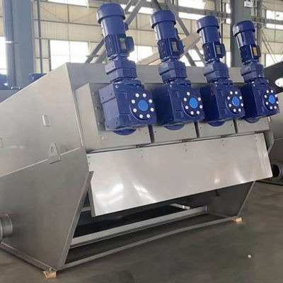 Máquina de secagem da lama Volute industrial para aves domésticas Duck Pig Fecal