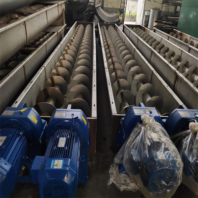 Equipamento de transporte espiral do resíduo da grade do transporte de Shaftless da planta de tratamento de esgotos