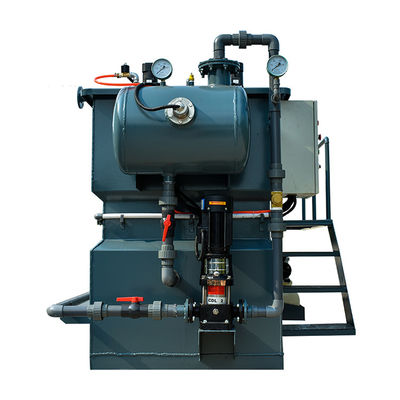 Máquina de flutuação de vapor dissolvido em aço carbono 100m3 tratamento de esgoto doméstico