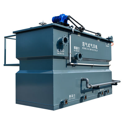 Máquina de flutuação de vapor dissolvido em aço carbono 100m3 tratamento de esgoto doméstico