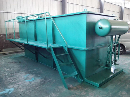 10m3 Fluxo Horizontal de Flotação de Ar Dissolvido Remoção de Flocos Suspensos