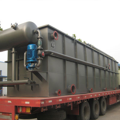 10m3 Fluxo Horizontal de Flotação de Ar Dissolvido Remoção de Flocos Suspensos