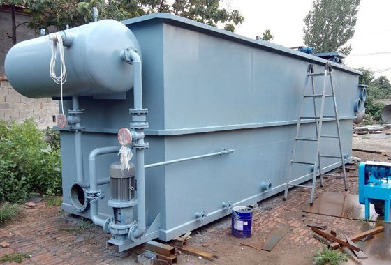 10m3 Fluxo Horizontal de Flotação de Ar Dissolvido Remoção de Flocos Suspensos