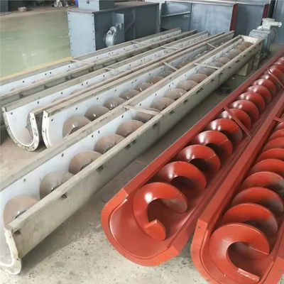 Parafuso transportador de pellets de aço inoxidável sem eixo helicoidal helicoidal