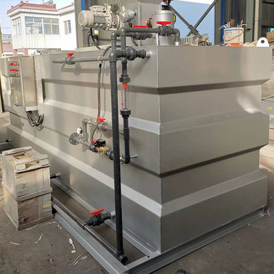 Tratamento de esgotos que dosa o pó seco integrado totalmente automático do dispositivo que dosa o sistema