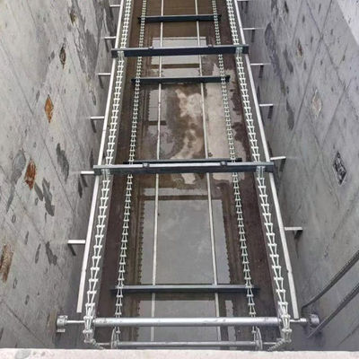 Tipo de aço inoxidável raspador da corrente do raspador 304 da lama da placa de corrente de lama