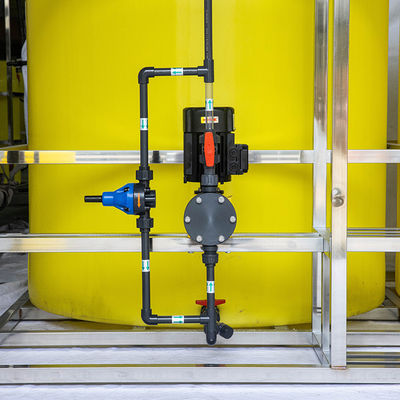 PAC/PAM Automatic Dosing System Integrated para a dose e a agitação de dissolução