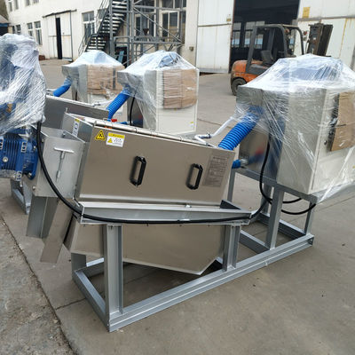 Máquina de secagem da lama Volute para a imprensa de parafuso Volute de aço inoxidável da urina do excremento