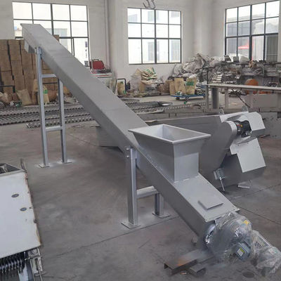 Transporte de parafuso de aço inoxidável de Shaftless para o transporte espiral da grão do pó