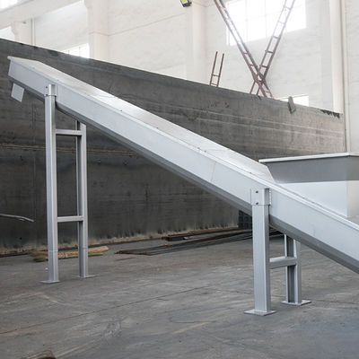 Transporte de parafuso de aço inoxidável de Shaftless para o transporte espiral da grão do pó