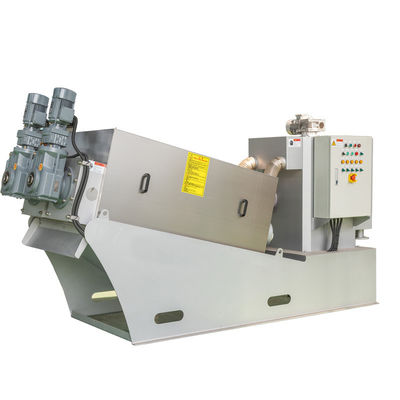 a lama 100m3/H espiral que seca faz à máquina o equipamento SUS316L do tratamento da lama