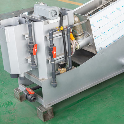 a lama 100m3/H espiral que seca faz à máquina o equipamento SUS316L do tratamento da lama