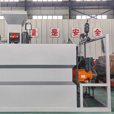 Três pó seco 4000L/H integrado equipamento de dose das câmaras PAM/PAC