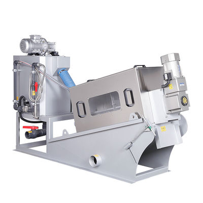 Equipamento de secagem 30-50kg/h da lama 304SS espiral automática completa