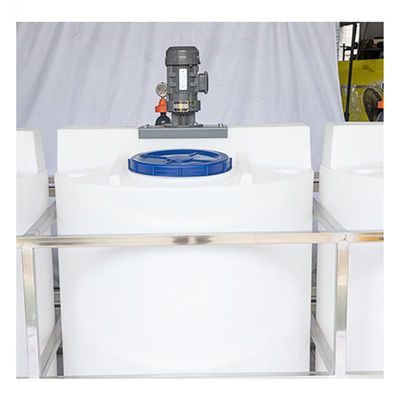 Mistura de dissolução de dose automática completa da máquina 4500L/H integrada