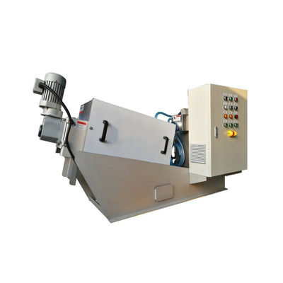 Corrida automática de secagem da máquina 2.25kw da lama da imprensa de parafuso SS304/316