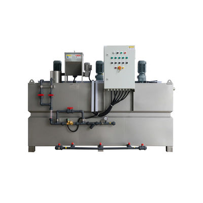 Pó de dose químico do sistema do polímero do PAM PAC que dosa a máquina 250L~10000L