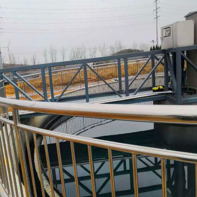 sistema central do raspador de lama da movimentação 120Volt para imprimir a planta de tratamento de esgotos