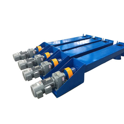 Eficiência elevada material granulada do transporte de parafuso do pó da espiral de aço inoxidável do eixo helicoidal