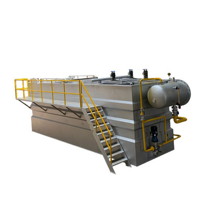 1000L-4000L dissolveu a máquina da flutuação de ar para o tratamento de águas residuais do processamento de carne