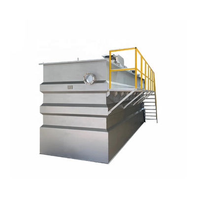 1000L-4000L dissolveu a máquina da flutuação de ar para o tratamento de águas residuais do processamento de carne