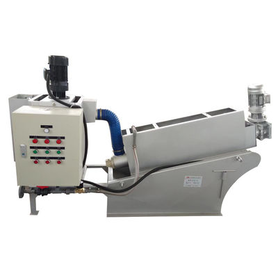 sistema Volute do desidratador da lama 8kg/H para o tratamento de águas residuais de secagem da lama