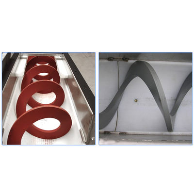 transporte de correia inclinado portátil do parafuso da lama do sulco do transporte de parafuso U de 30t/H Ss