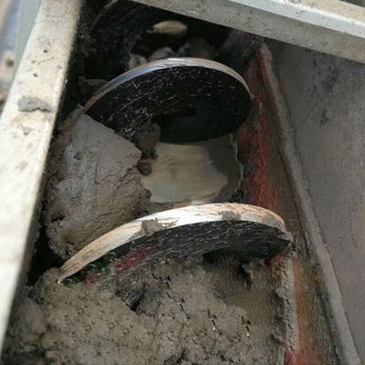 transporte de correia inclinado portátil do parafuso da lama do sulco do transporte de parafuso U de 30t/H Ss