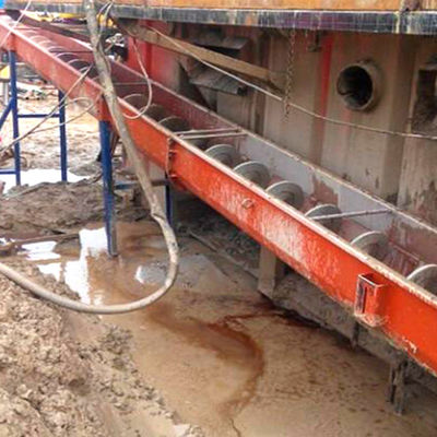 transporte de correia inclinado portátil do parafuso da lama do sulco do transporte de parafuso U de 30t/H Ss