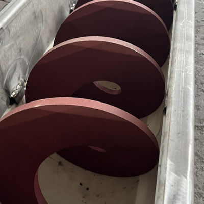 Transporte de aço inoxidável 12t/H da espiral do transporte de parafuso da velocidade ajustável