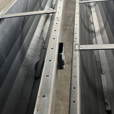 Transporte de aço inoxidável 12t/H da espiral do transporte de parafuso da velocidade ajustável