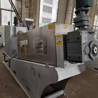 Equipamento de secagem do tratamento de águas residuais da máquina 20m3/H da lama da imprensa de parafuso de 304SS 316SS